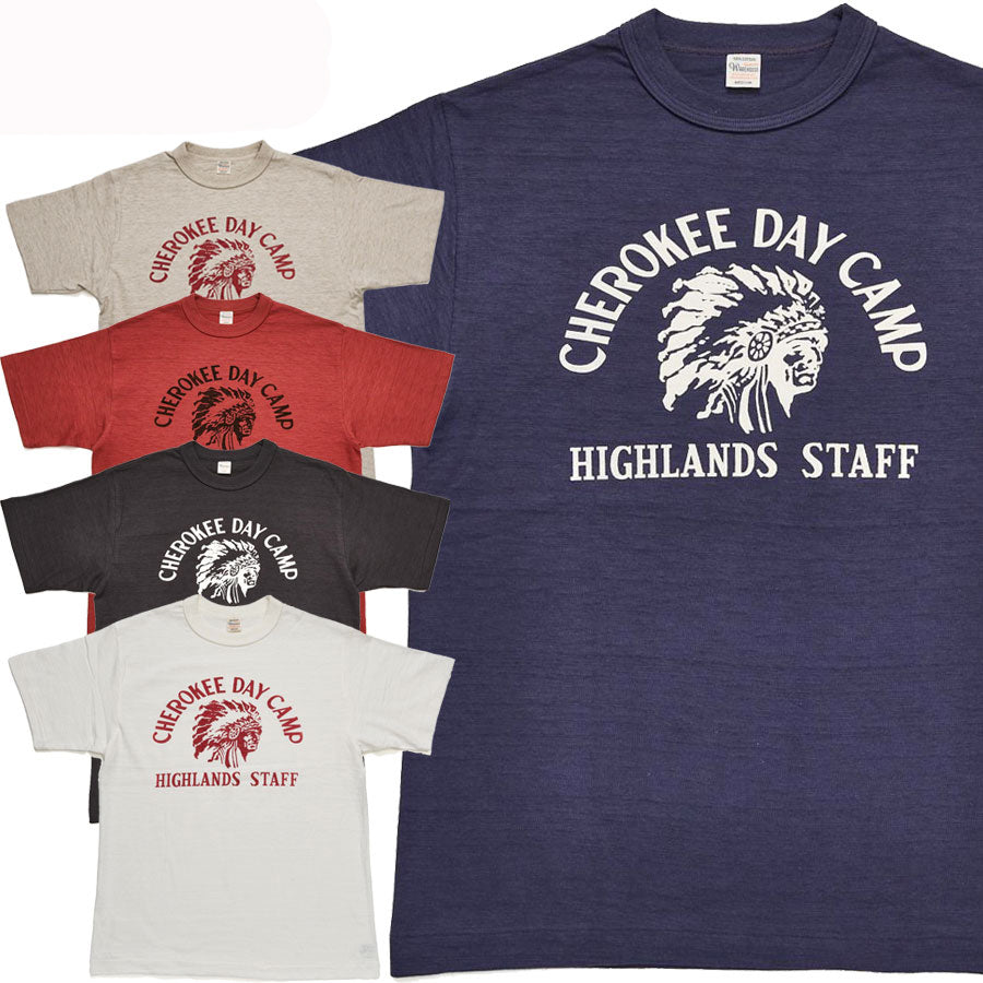 WAREHOUSE ウエアハウス Tシャツ Lot 4601 CHEROKEE DAY CAMP