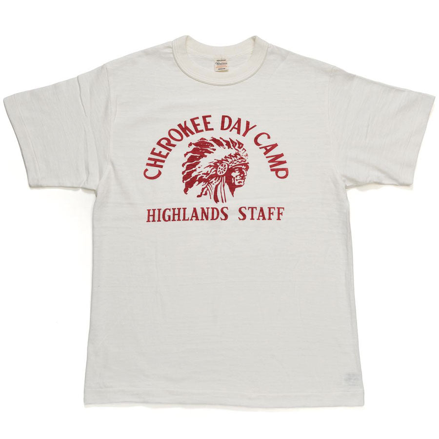 WAREHOUSE ウエアハウス Tシャツ Lot 4601 CHEROKEE DAY CAMP