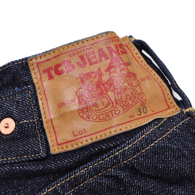 TCB JEANS TCBジーンズ デニム ジーンズ 20's Jeans 12.5oz メンズ アメカジ