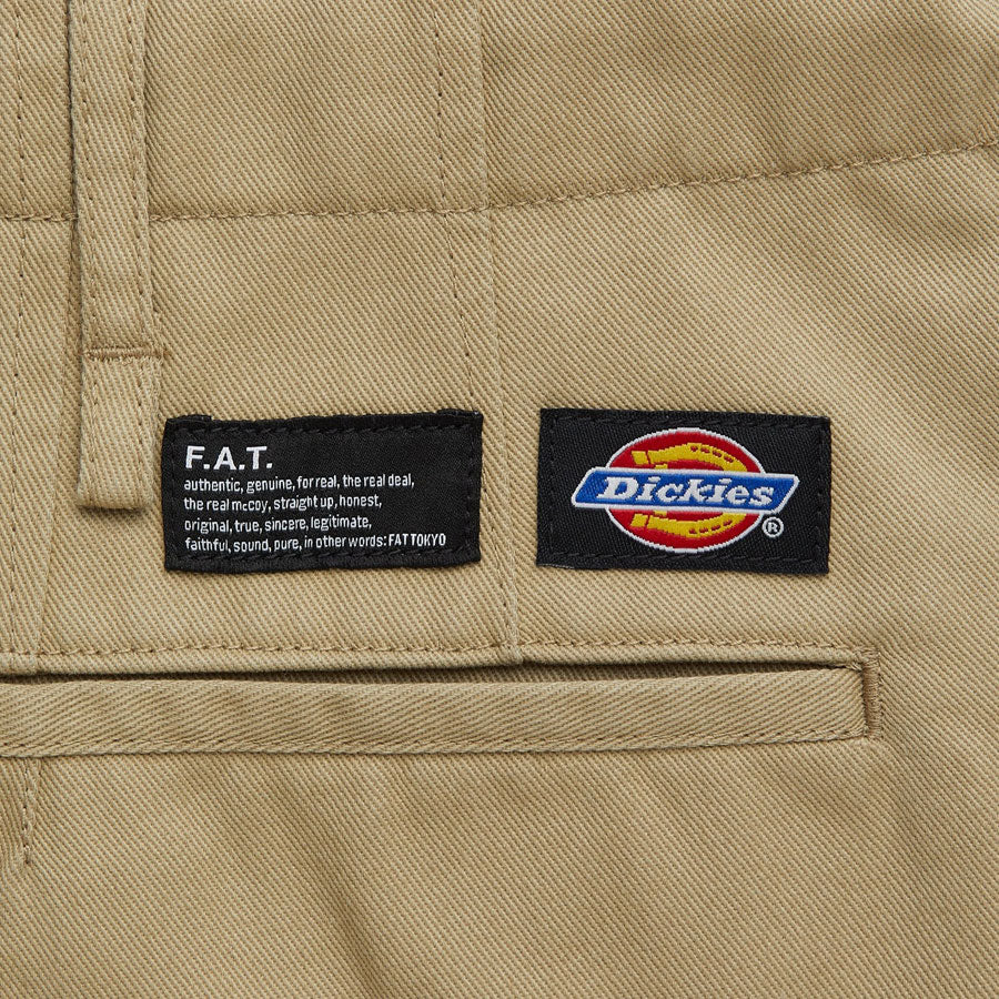 FAT エフエーティー パンツ BIGGIES F32620-PN14 ワイドパンツ Dickies ディッキーズ コラボ