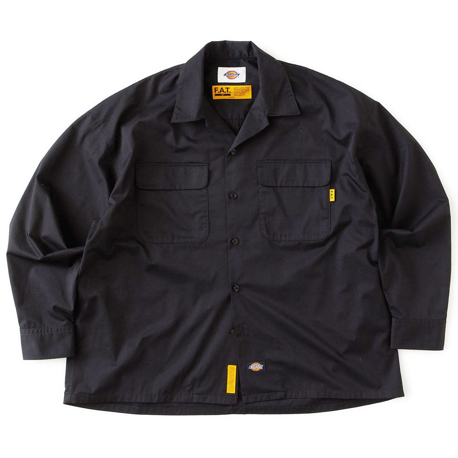 FAT エフエーティー シャツ SUPPLIES F32620-SH03 ワークシャツ Dickies ディッキーズ コラボ