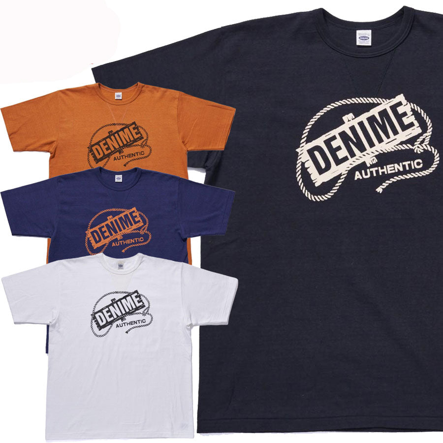 DENIME ドゥニーム Tシャツ Lot 275 前VクルーネックT Authentic