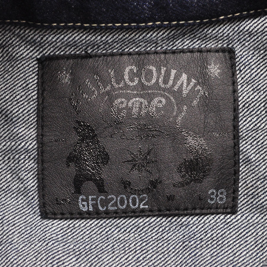 FULLCOUNT フルカウント デニムジャケット GFC2002 Classic Pleated Denim Jacket GDC ジーディーシー
