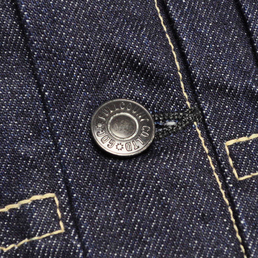 FULLCOUNT フルカウント デニムジャケット GFC2002 Classic Pleated Denim Jacket GDC ジーディーシー