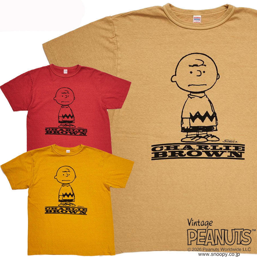 WAREHOUSE ウエアハウス Tシャツ Lot YP126S-2 I NEED ALL THE FRIENDS(CHARLIE BROWN) コラボ ピーナッツ PEANUTS スヌーピー