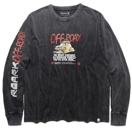 ROARK ロアーク Tシャツ "OFF ROAD" WELL WORN L/S TEE RLTJ1253 長袖Tシャツ