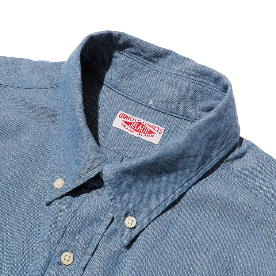 JELADO ジェラード シャツ L/S Madison JP21127 シャンブレーシャツ メンズ
