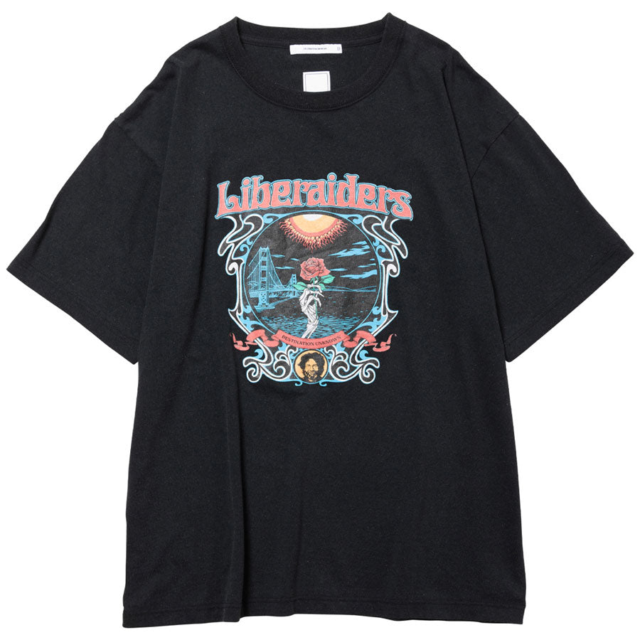 Liberaiders リベレイダース Tシャツ DEAD ROSE TEE 736012603 半袖