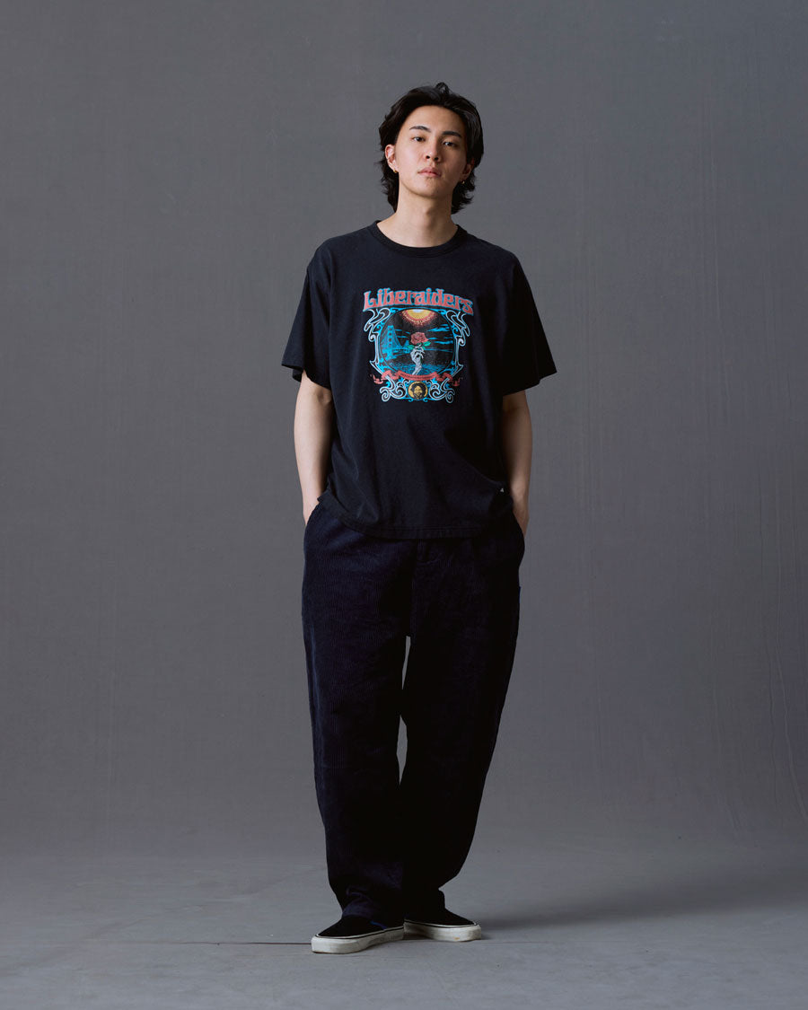 Liberaiders リベレイダース Tシャツ DEAD ROSE TEE 736012603 半袖