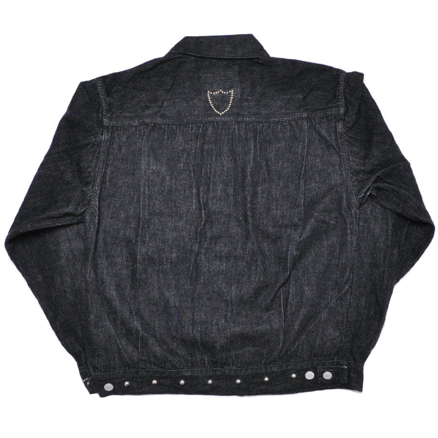 FULLCOUNT フルカウント デニムジャケット 2102BKSS-HTC Type 2 On Studs by Zip Stevenson HTC エイチティーシー