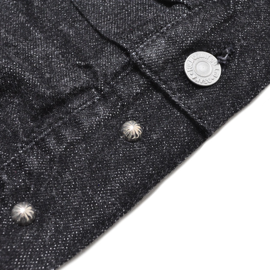 FULLCOUNT フルカウント デニムジャケット 2102BKSS-HTC Type 2 On Studs by Zip Stevenson HTC エイチティーシー