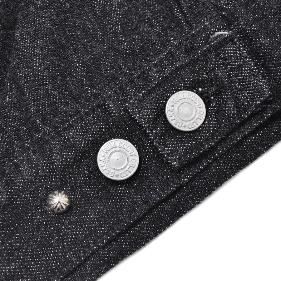 FULLCOUNT フルカウント デニムジャケット 2102BKSS-HTC Type 2 On Studs by Zip Stevenson HTC エイチティーシー