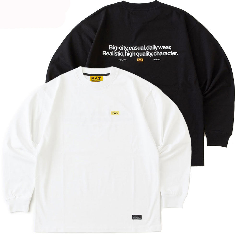 FAT エフエーティー Tシャツ 長袖 ロンT 7oz SIGNATee L F32620-CT19