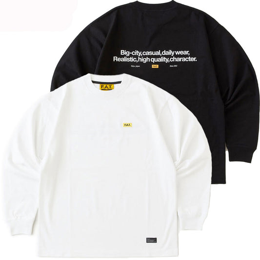 FAT エフエーティー Tシャツ 長袖 ロンT 7oz SIGNATee L F32620-CT19