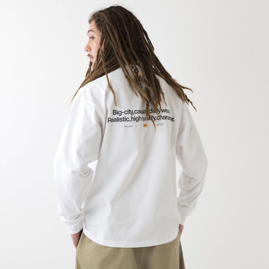 FAT エフエーティー Tシャツ 長袖 ロンT 7oz SIGNATee L F32620-CT19
