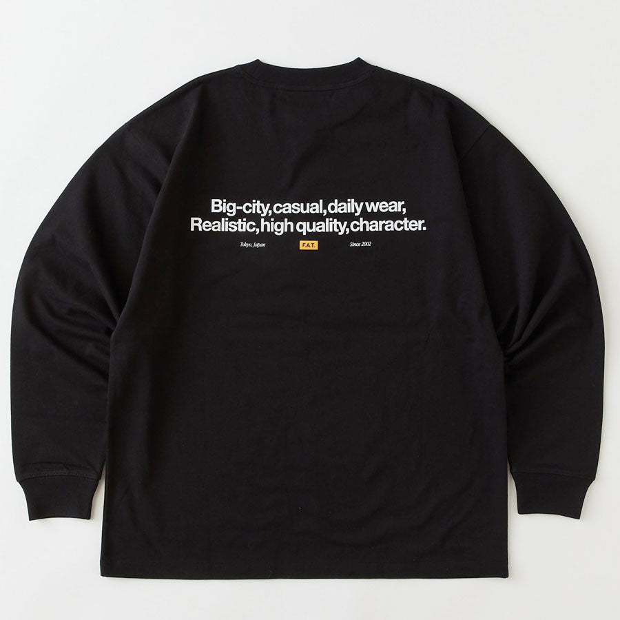 FAT エフエーティー Tシャツ 長袖 ロンT 7oz SIGNATee L F32620-CT19