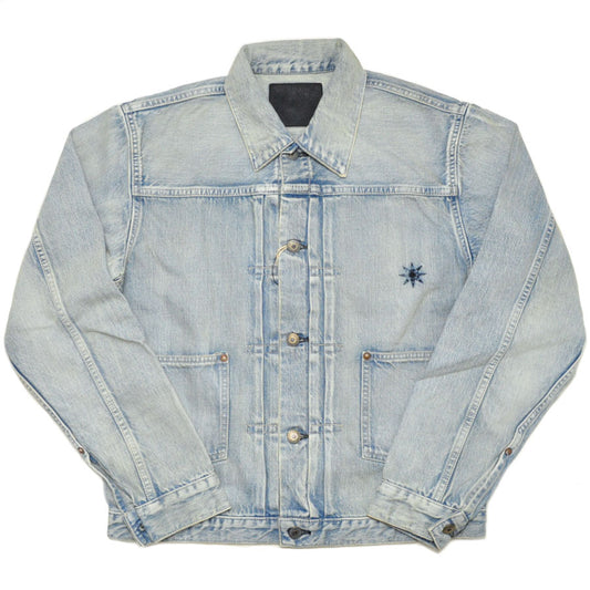 FULLCOUNT フルカウント デニムジャケット GFC2002HW Classic Pleated Denim Jacket (Hard Wash) GDC ジーディーシー