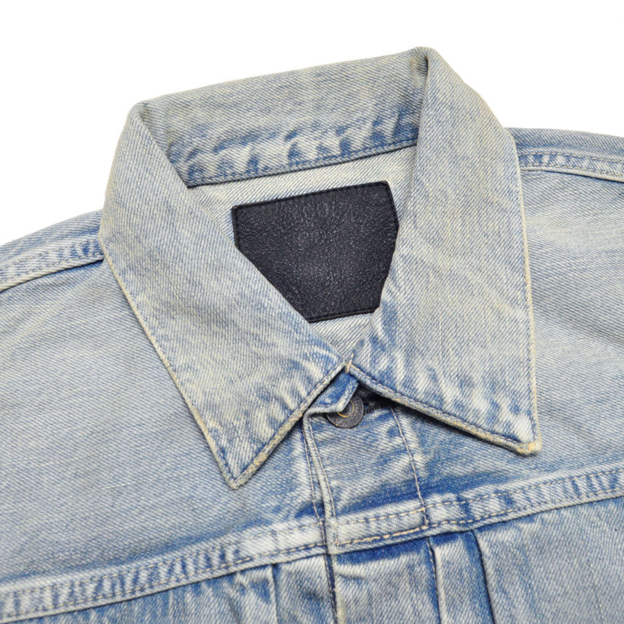 FULLCOUNT フルカウント デニムジャケット GFC2002HW Classic Pleated Denim Jacket (Hard Wash) GDC ジーディーシー