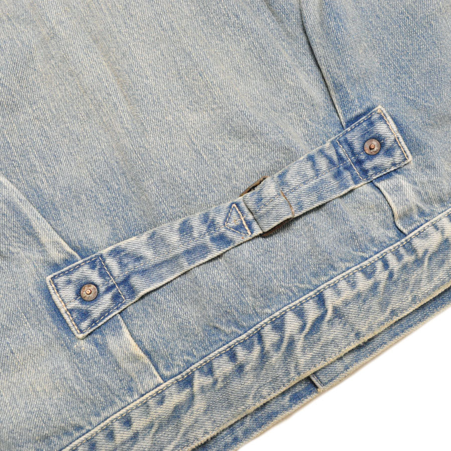 FULLCOUNT フルカウント デニムジャケット GFC2002HW Classic Pleated Denim Jacket (Hard Wash) GDC ジーディーシー