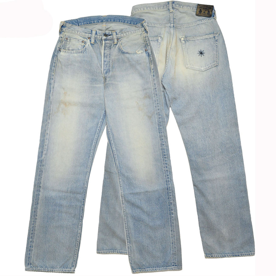 FULLCOUNT フルカウント デニム パンツ GFC1002HW Wide Denim (Hard Wash) GDC ジーディーシー