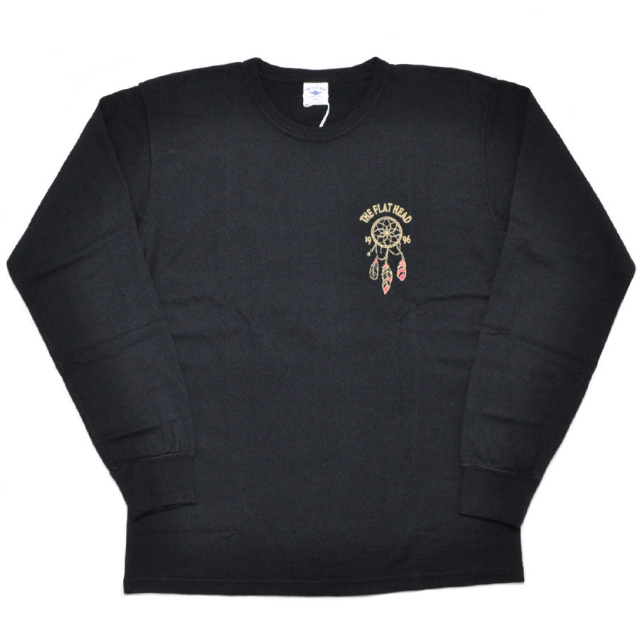 THE FLAT HEAD フラットヘッド Tシャツ 吊り生地 双糸 ロングスリーブTシャツ SOUTH DAKOTA FN-TML-105