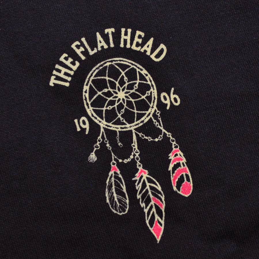 THE FLAT HEAD フラットヘッド Tシャツ 吊り生地 双糸 ロングスリーブTシャツ SOUTH DAKOTA FN-TML-105
