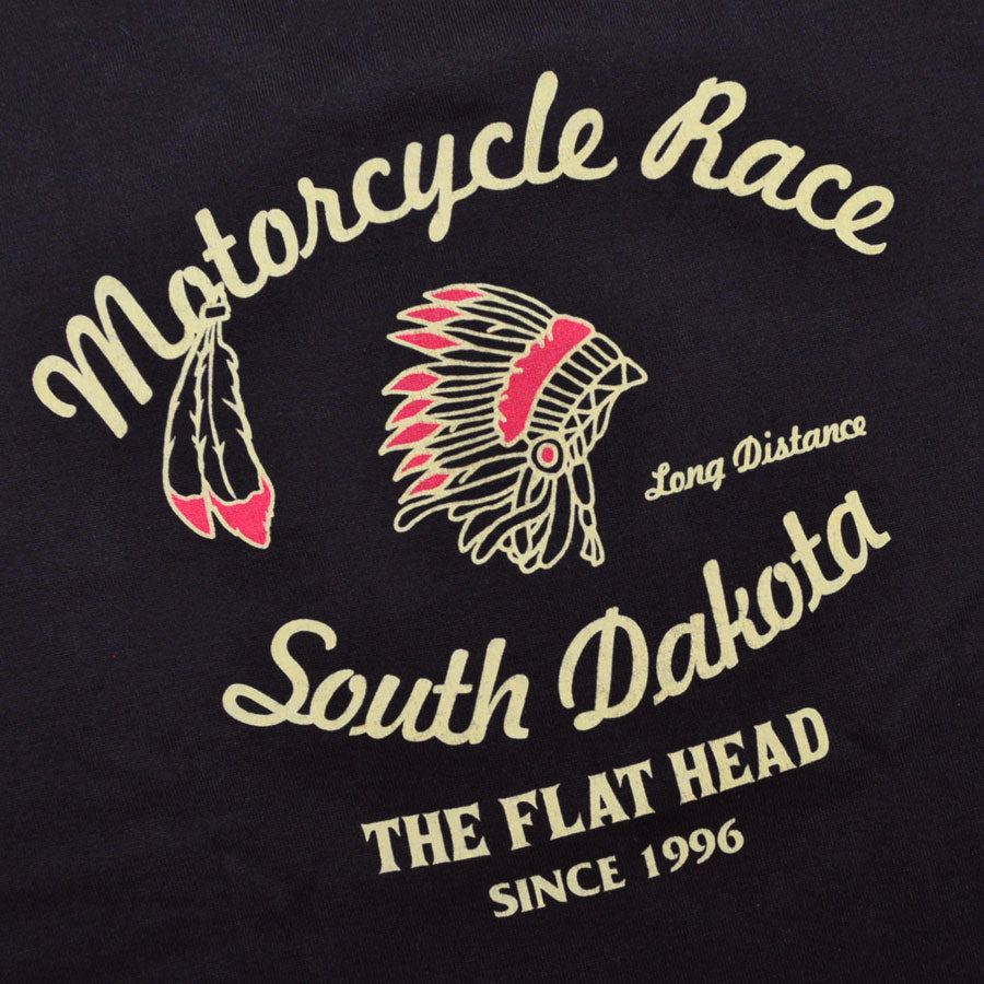 THE FLAT HEAD フラットヘッド Tシャツ 吊り生地 双糸 ロングスリーブTシャツ SOUTH DAKOTA FN-TML-105