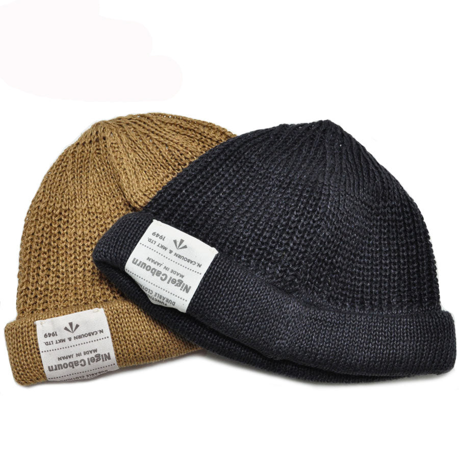 Nigel Cabourn ナイジェルケーボン ニット帽 ビーニー - ヘンプ BEANIE HEMP 80530066015