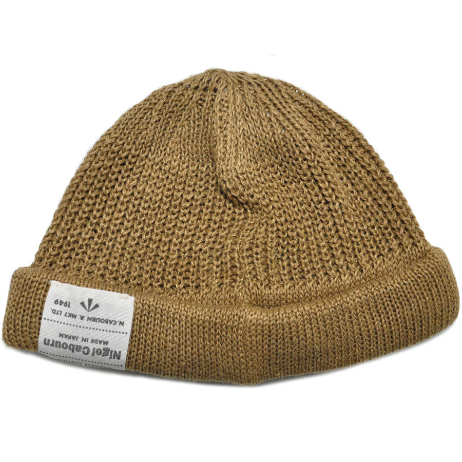 Nigel Cabourn ナイジェルケーボン ニット帽 ビーニー - ヘンプ BEANIE HEMP 80530066015