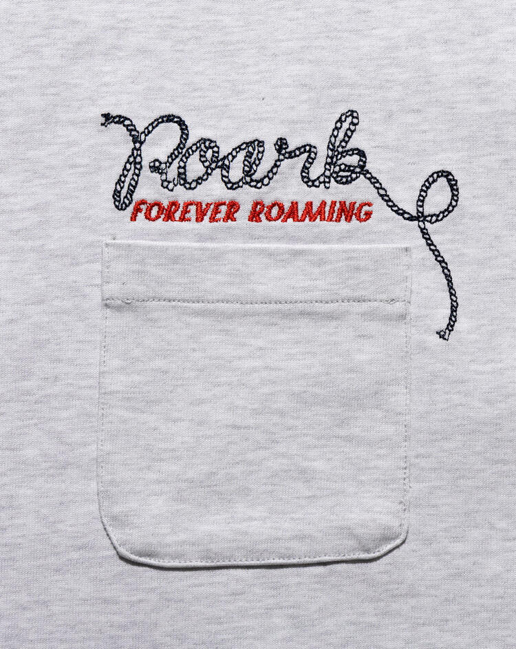 ROARK ロアーク Tシャツ ROAMING 14oz H/W L/S TEE RLTJHW1251 長袖Tシャツ ロンT メンズ