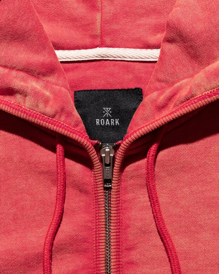 ROARK ロアーク パーカー SIGN WRITER F/Z HOOD SWEAT RSWJ1250 プルオーバー スウェットパーカー