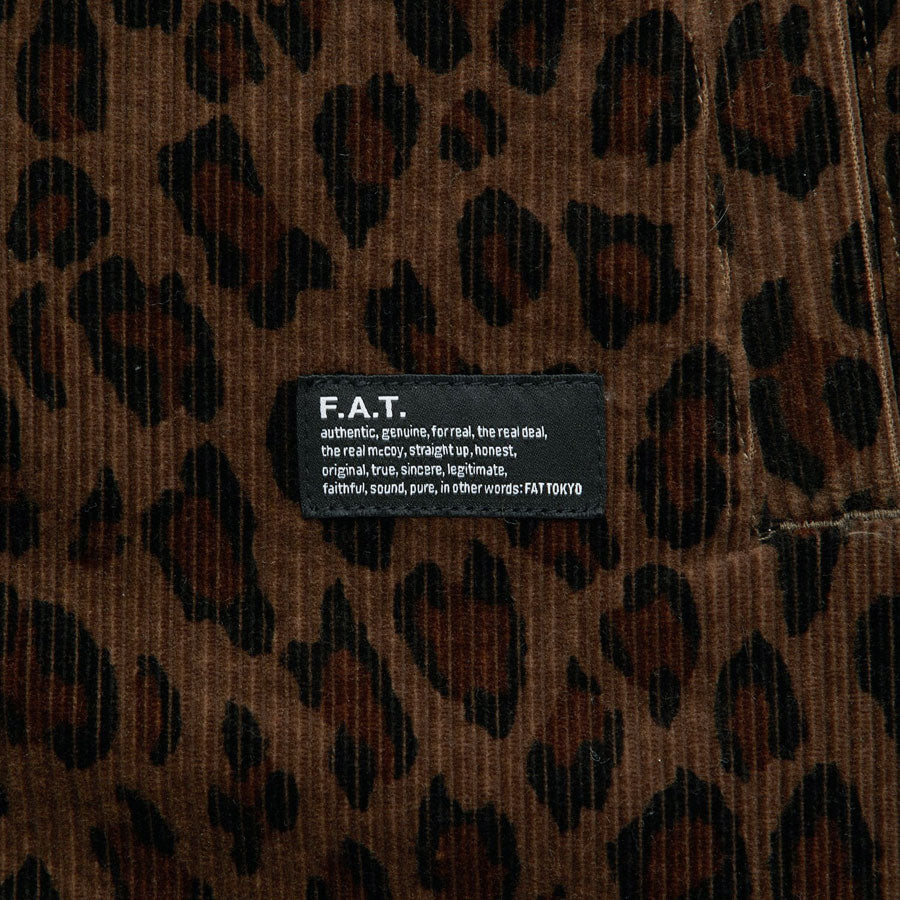 FAT エフエーティー ジャケット コーデュロイ コーチジャケット LEOACH F32620-SH18