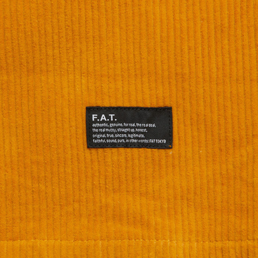 FAT エフエーティー シャツ WALECROP F32620-SH13 コーデュロイ ワークシャツ