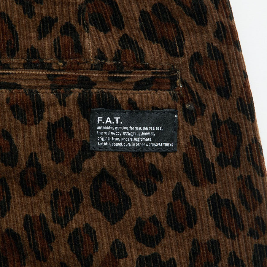 FAT エフエーティー パンツ LEOROUSER F32620-PN28 コーデュロイ ワイドパンツ