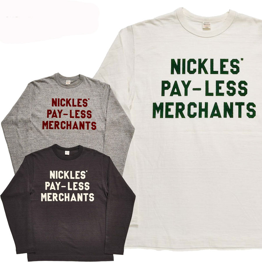 WAREHOUSE ウエアハウス Tシャツ Lot 5906 NICKLES 長袖Tシャツ