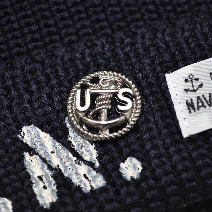 PHERROW'S フェローズ ニット帽 ニットキャップ 26W-PMC NAVY ワッチキャップ 帽子