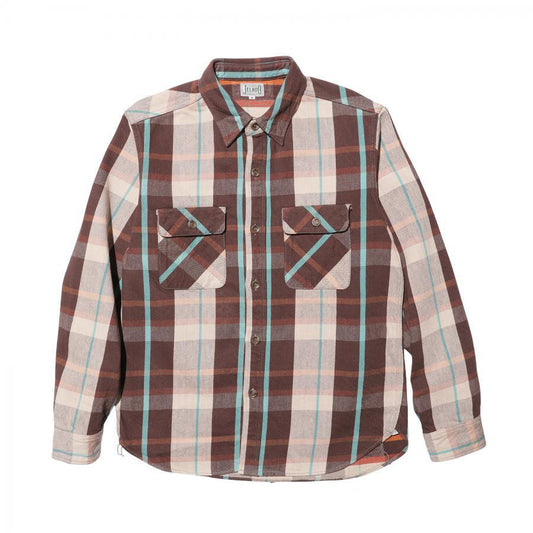 JELADO ジェラード ネルシャツ Unionworkers Shirt Short JP23131 メンズ 長袖